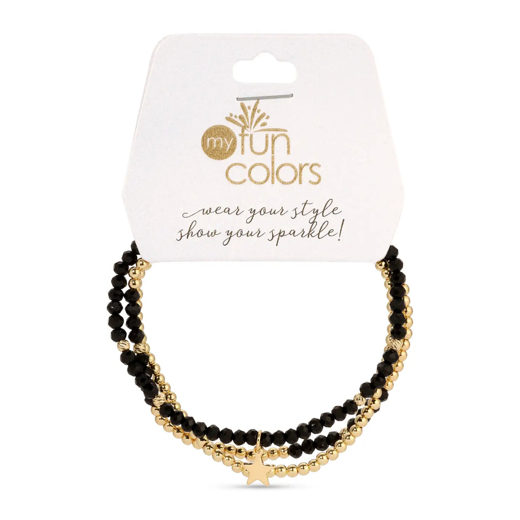 Petite Crystal Stretch Bead Bracelets