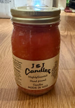 Pumpkin spice candle