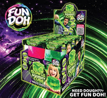 Fun Doh Glow in the Dark Squishy Sparkle Cube