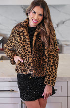 After Midnight Faux Fur Leopard Jacket