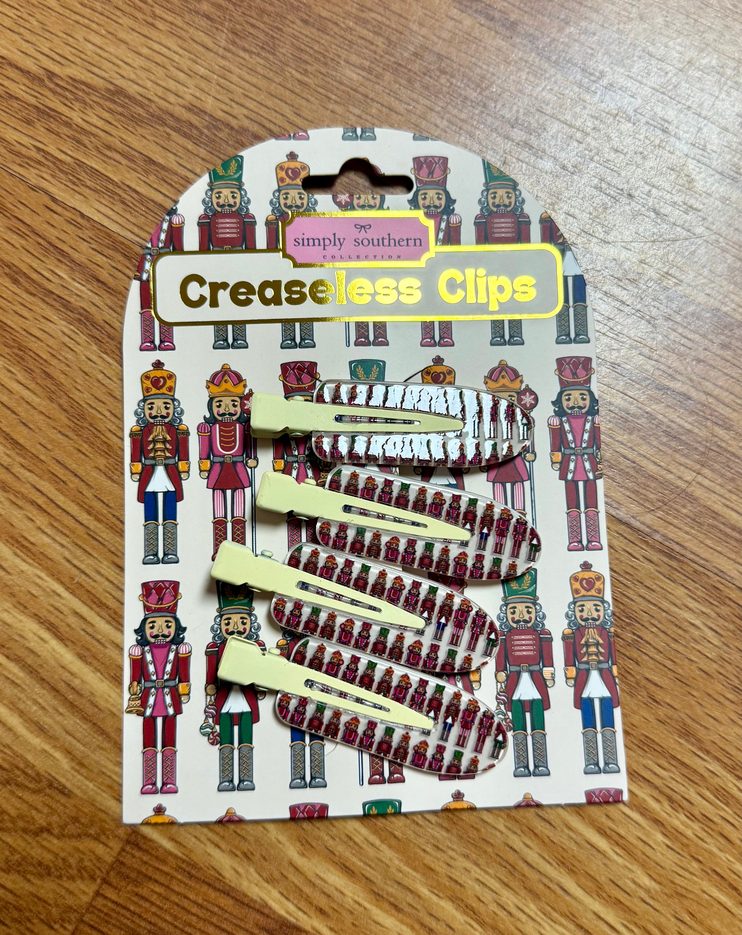 Creaseless clips-holiday