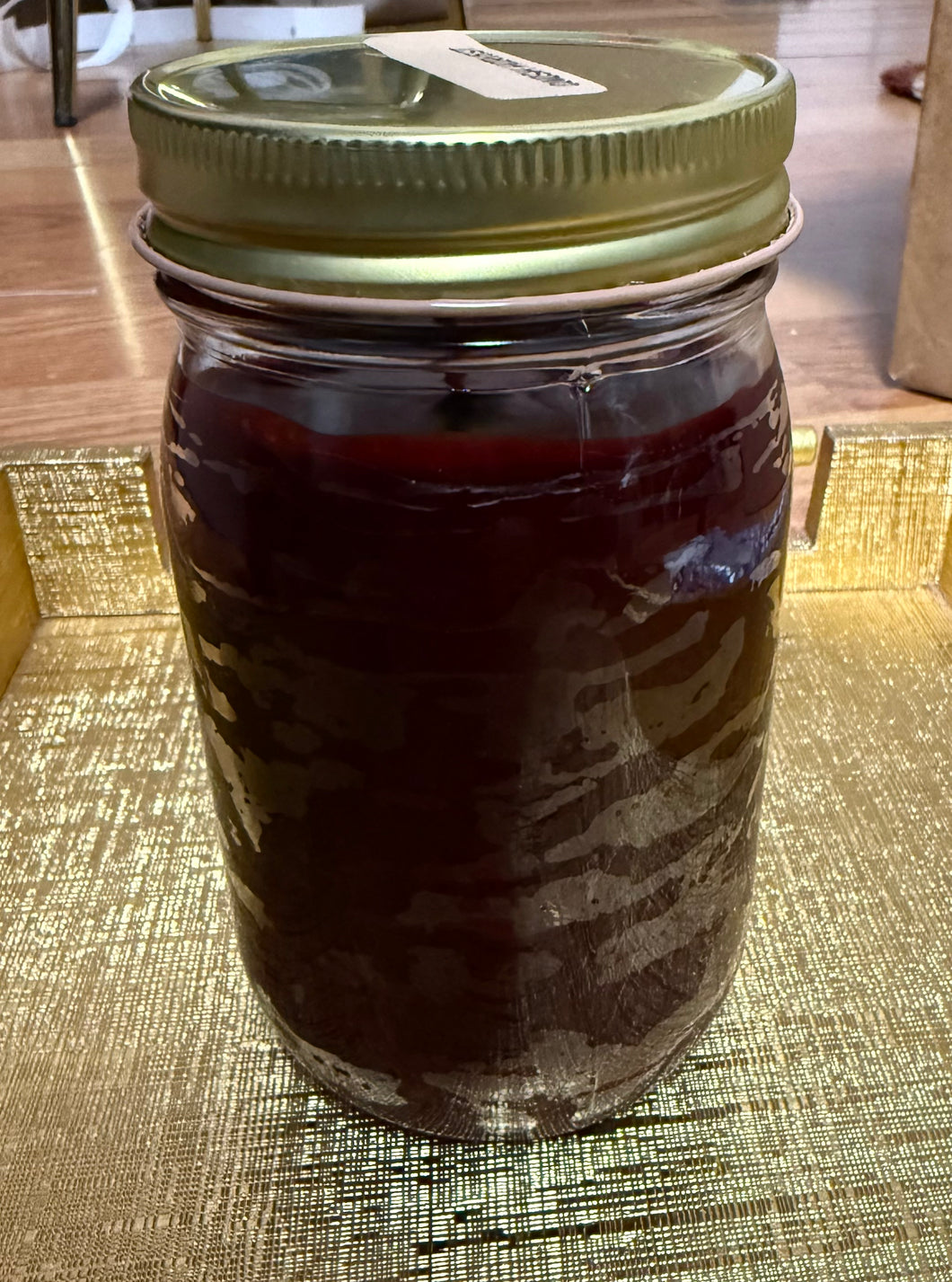 Amish harvest candle