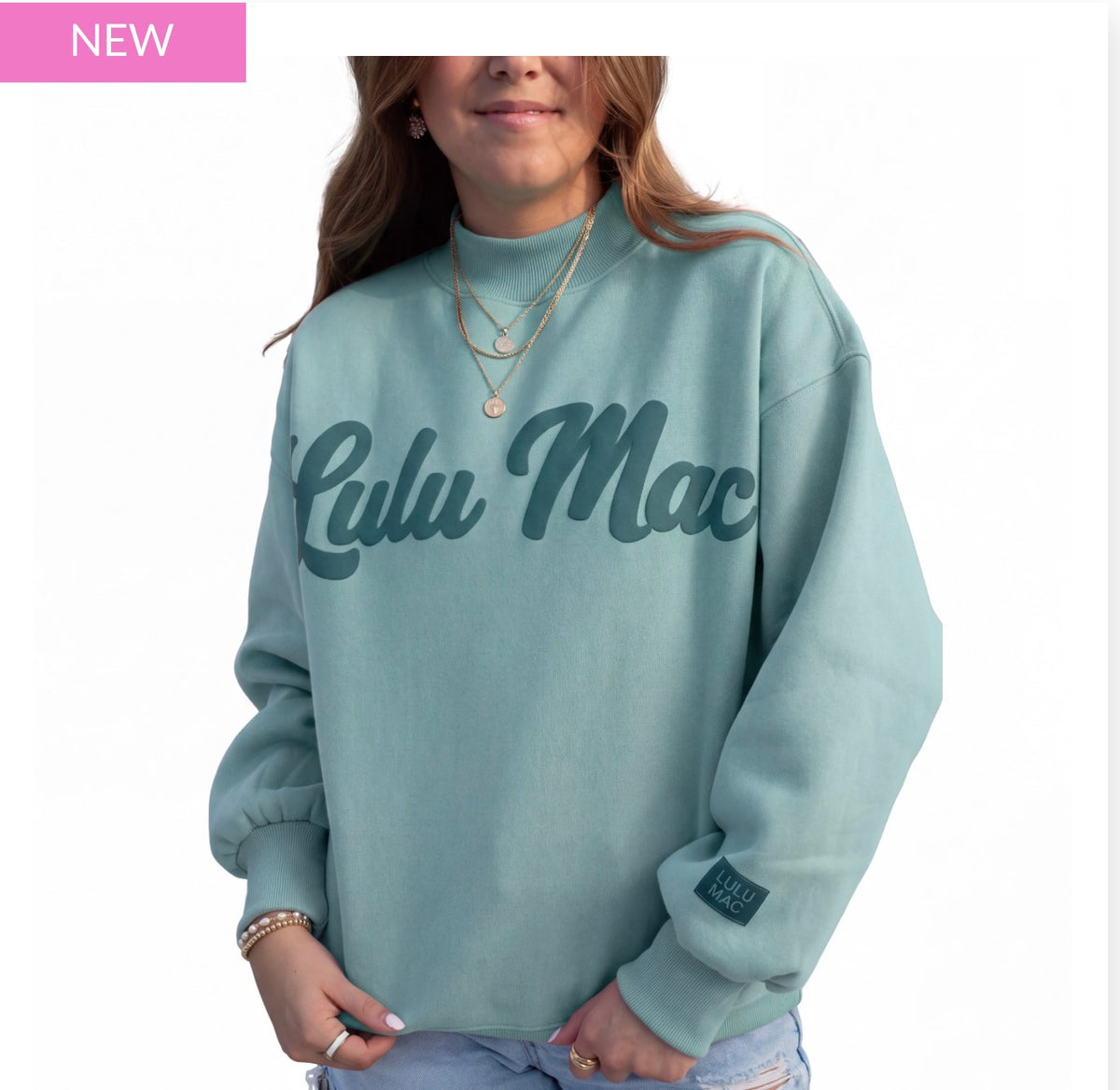 Lulu Mac script sweatshirts