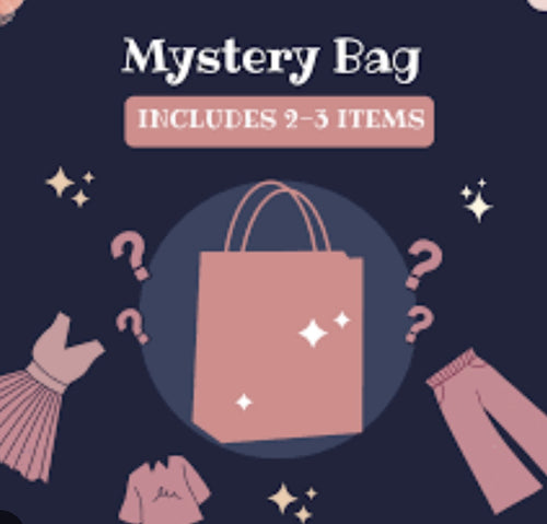 Mystery grab bag-great fun deal!! Will include a pair of jeans for sure sizes up to a 15! ‼️ALL SALE FINAL!! No returns/no exchanges!! We pick it out!‼️