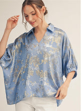 Dolman Sleeves Metaillic Top-beautiful top