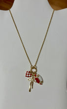 Game day charm necklace