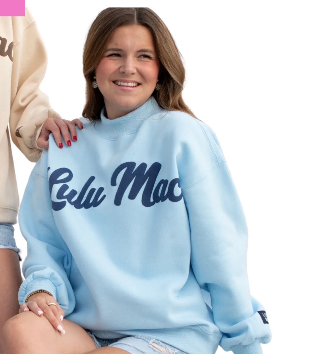 Lulu Mac script sweatshirts