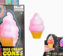 Ice Cream Cone Squishy Squeeze Toy