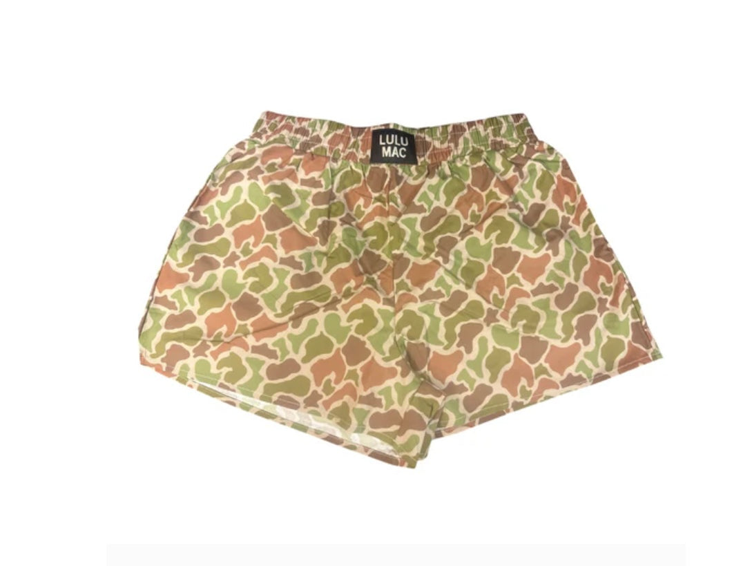 Lulu Mac camo shorts