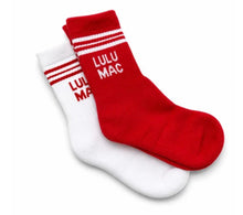 Lulu Mac 2- pack socks red