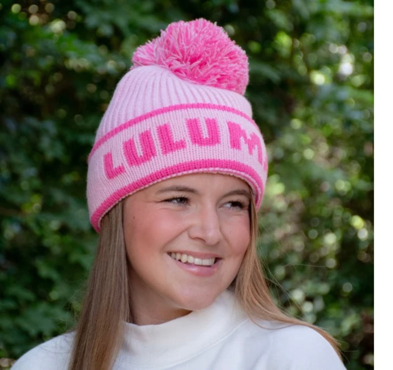 Lulu Mac knit pom beanie