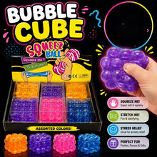Squishy- Bubble Cube Squeeze Ball – Squishy & Stretchy Maltose Toy