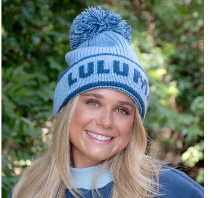 Lulu Mac knit pom beanie