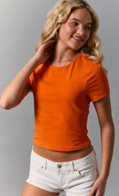Double Lined Short Sleeve Baby Tee