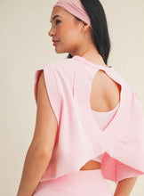 Mineral Wash Open Back Top-so cute