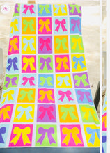 Bow bonanza beach towel