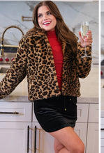 After Midnight Faux Fur Leopard Jacket