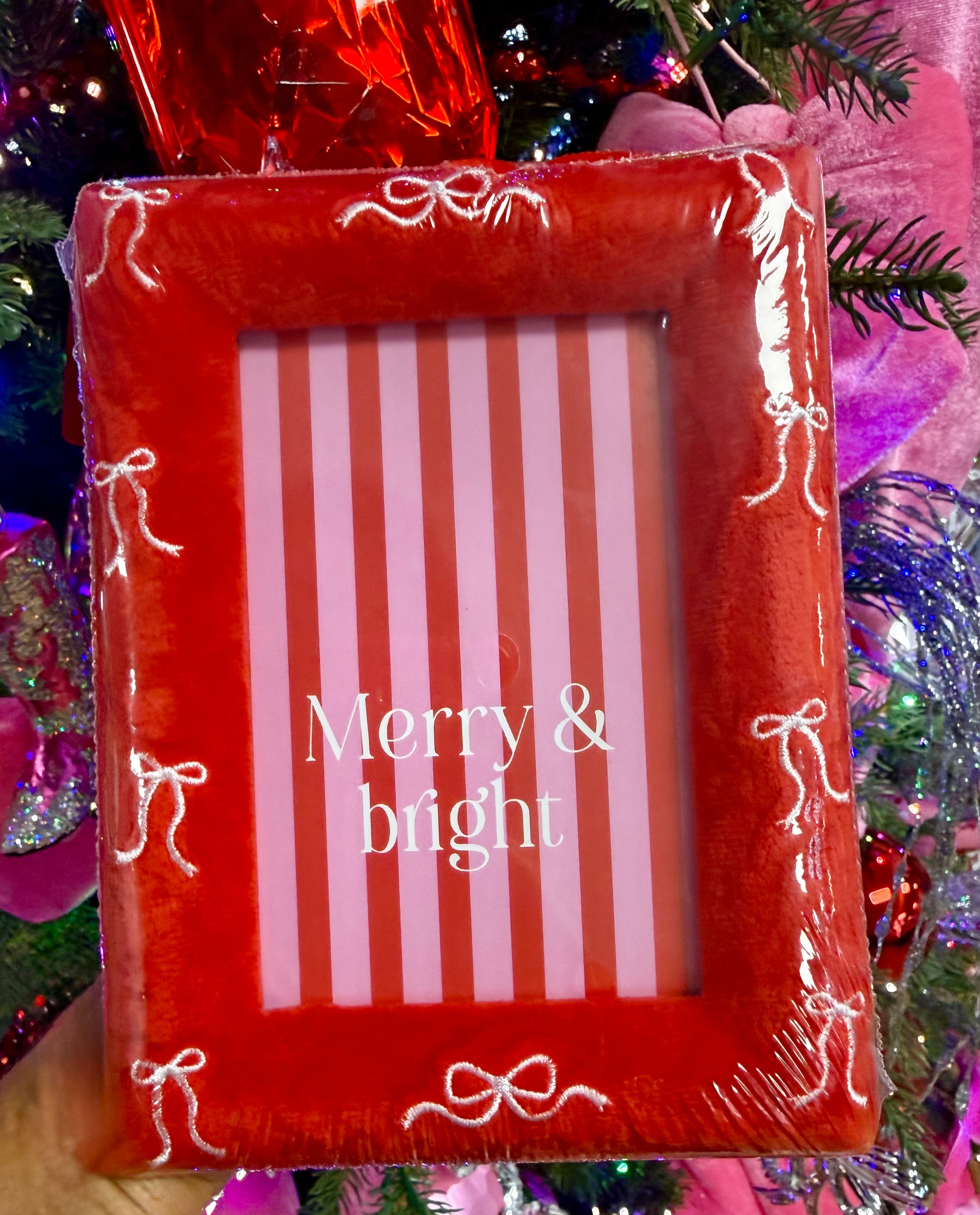Holiday picture frame 4x6
