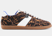 Leopard print shu shop brand sneakers