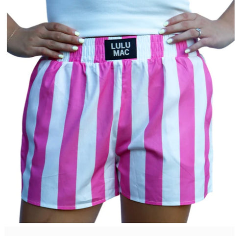 Lulu Mac bubblegum pink shorts