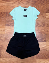 Lulu Mac youth mint baby doll tee