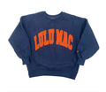 Lulu Mac navy orange sweatshirt