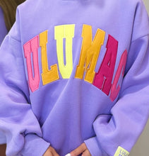 Lulu Mac sweatshirts multi color letters