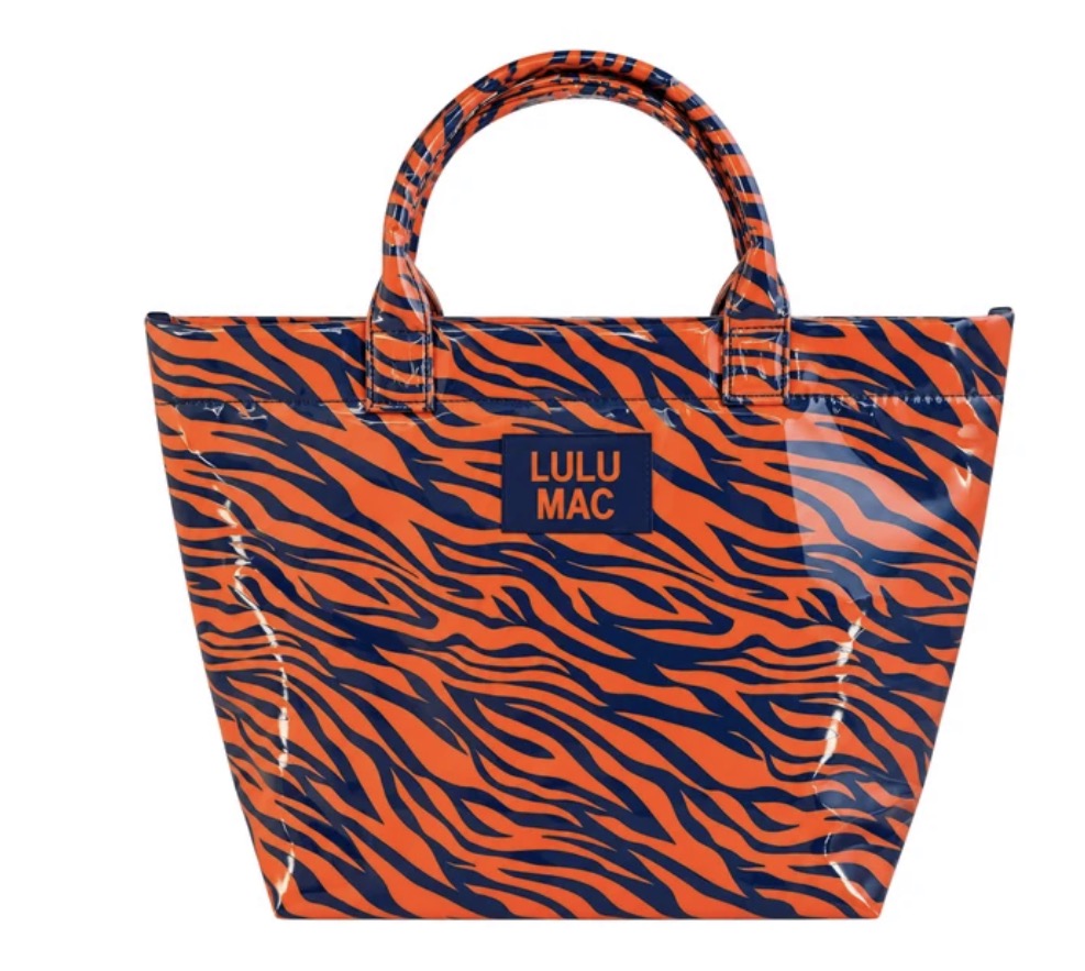 Lulu Mac tote bag tiger print