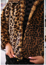 After Midnight Faux Fur Leopard Jacket