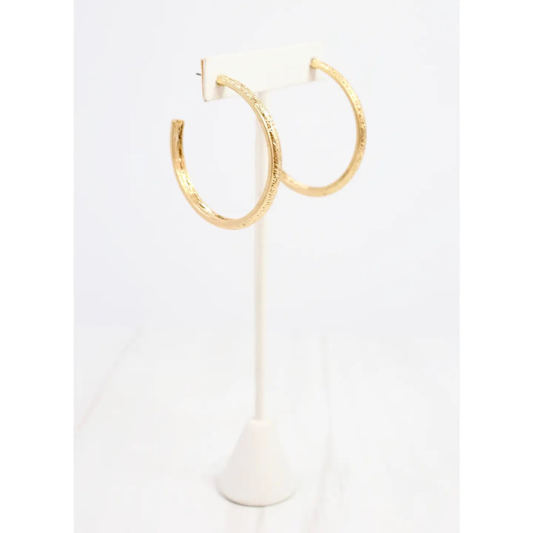Loxley hoop earring Gold