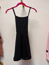 Girls black tennis dress