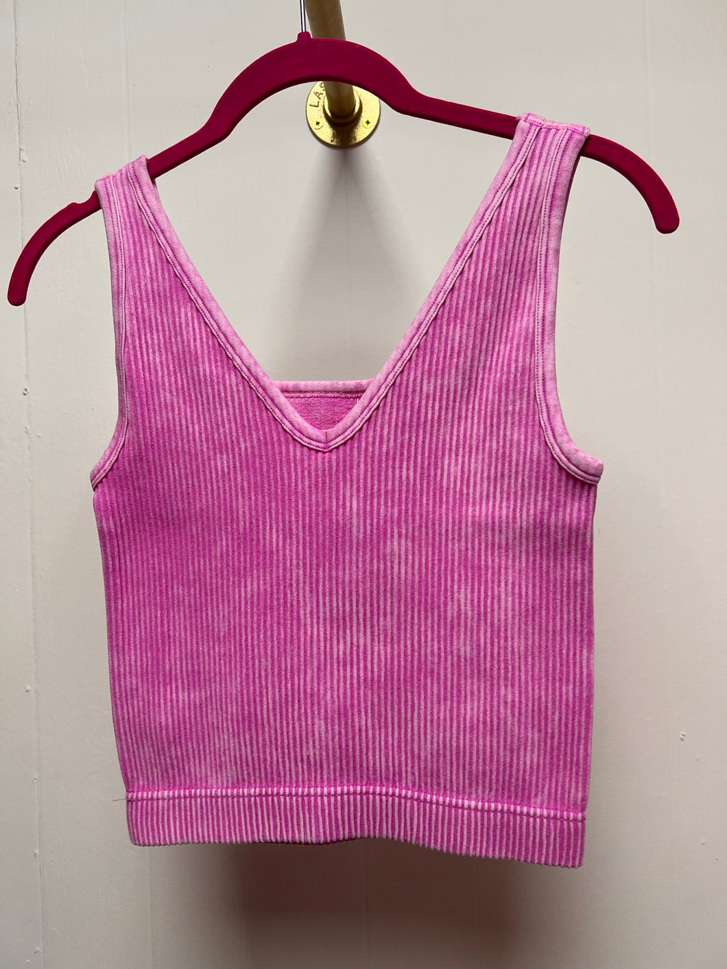 Zenana Mauve Cropped Tank
