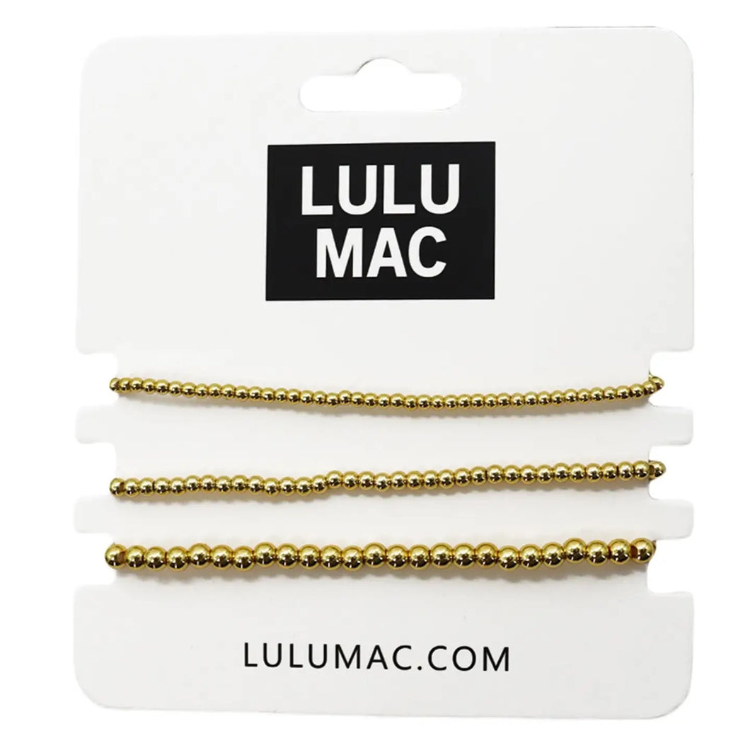 Lulu Mac Small Beaded Bracelet Set
