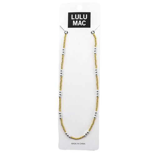 Lulu Mac Mixed Metals Necklace
