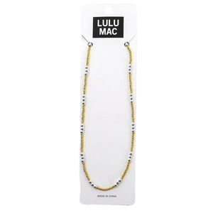Lulu Mac Mixed Metals Necklace
