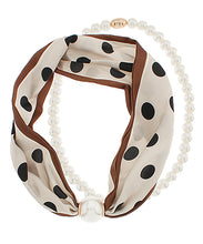 Layered10mm Pearl Scarf Necklace