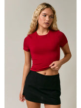 Double Lined Short Sleeve Baby Tee