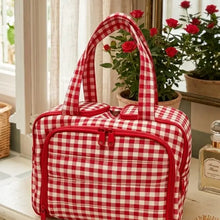 Preorder Gingham Cosmetic Case