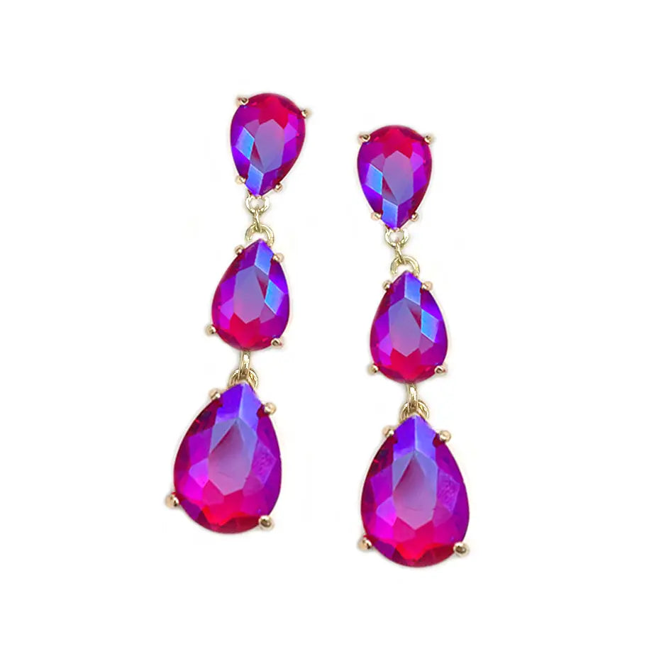 Fuchsia earrings