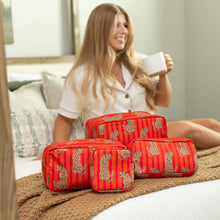 4 Piece Toiletry Bag - Jungle Wild