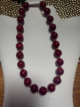 Beaded statement necklace