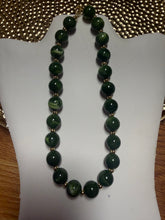 Beaded statement necklace