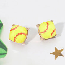 Sport softball/ baseball stud earrings🥎⚾️