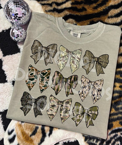 Coquette Hunting Bows Short Sleeve Shirt