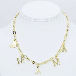 Mama Charm Gold Necklace