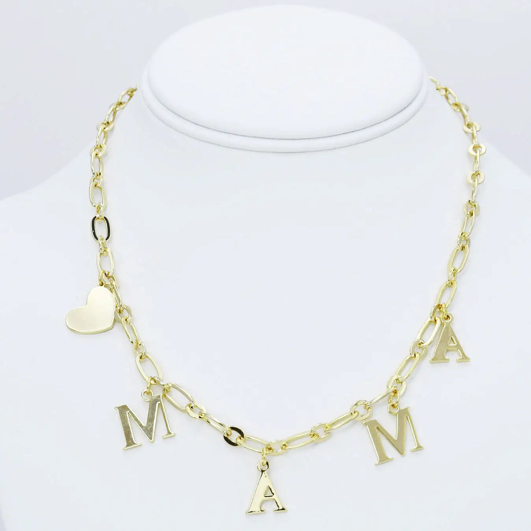 Mama Charm Gold Necklace