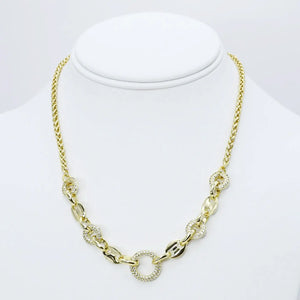 Bedazzled Gold Chain