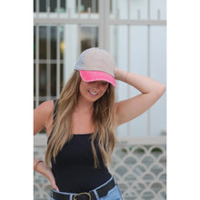 Red, Leopard, and Beige Hat