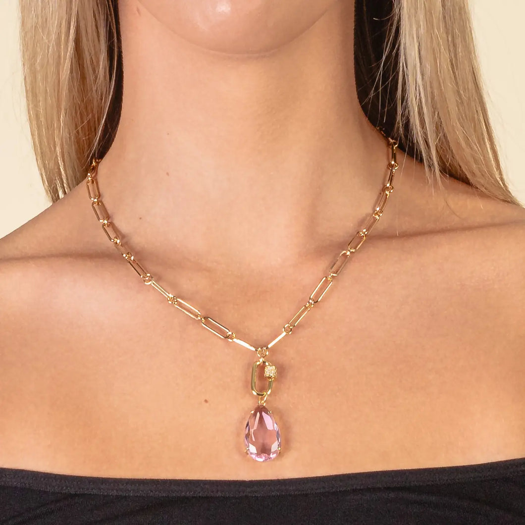 Dainty Crystal Necklace