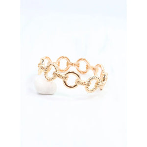Gold Link Bracelet Gold